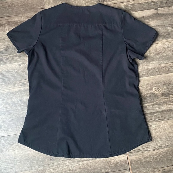 Adar Pro Women's Black Scrub Top Size M - Picture 8 of 8